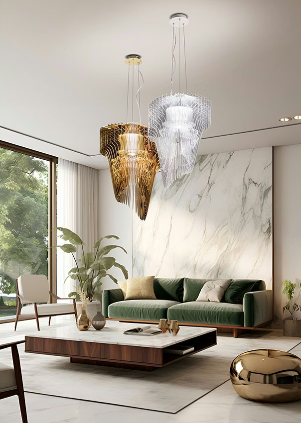 Pakabinamas šviestuvas - SLAMP ARIA SMALL50