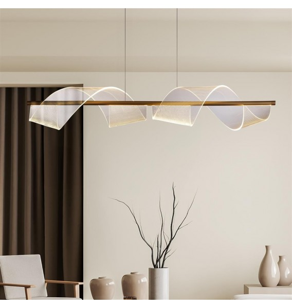 Pakabinamas LED šviestuvas SEARCHLIGHT - LUX & BELLE GOLD BAR