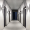 Sieninis LED šviestuvas - LODES NAUTILUS WALL