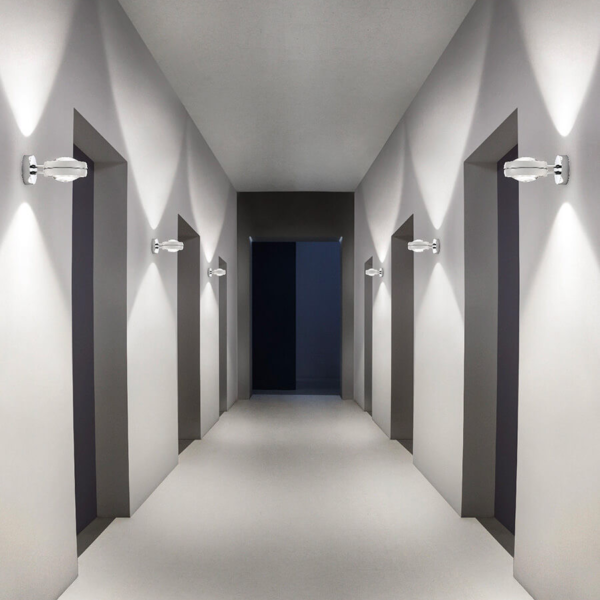 Sieninis LED šviestuvas - LODES NAUTILUS WALL