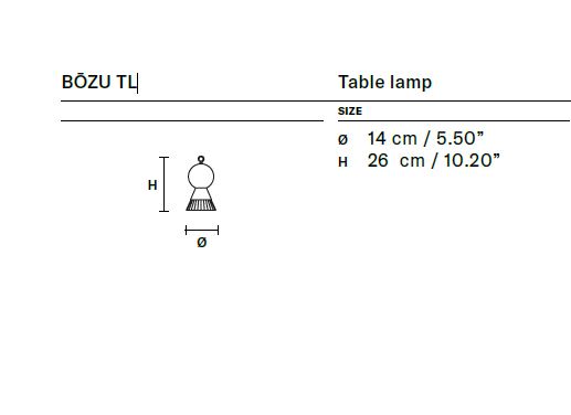 Stalo LED šviestuvas - MASIERO BOZU TL