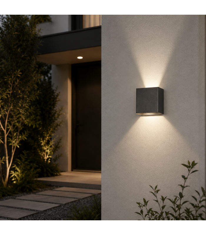 Sieninis LED lauko šviestuvas SEARCHLIGHT - STRAND - Image 3