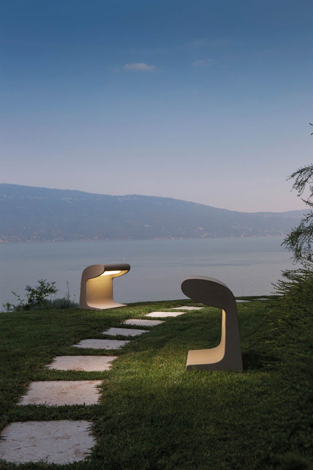 Lauko LED šviestuvas - NEMO BORNE BÉTON PETITE - Image 5