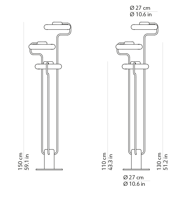 LED Toršeras KDLN - TRATTO FLOOR - Image 5