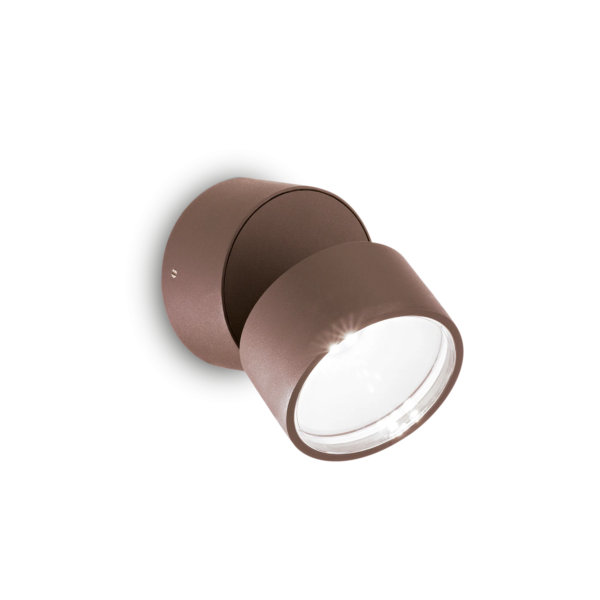 Sieninis LED lauko šviestuvas IDEAL LUX - OMEGA ROUND
