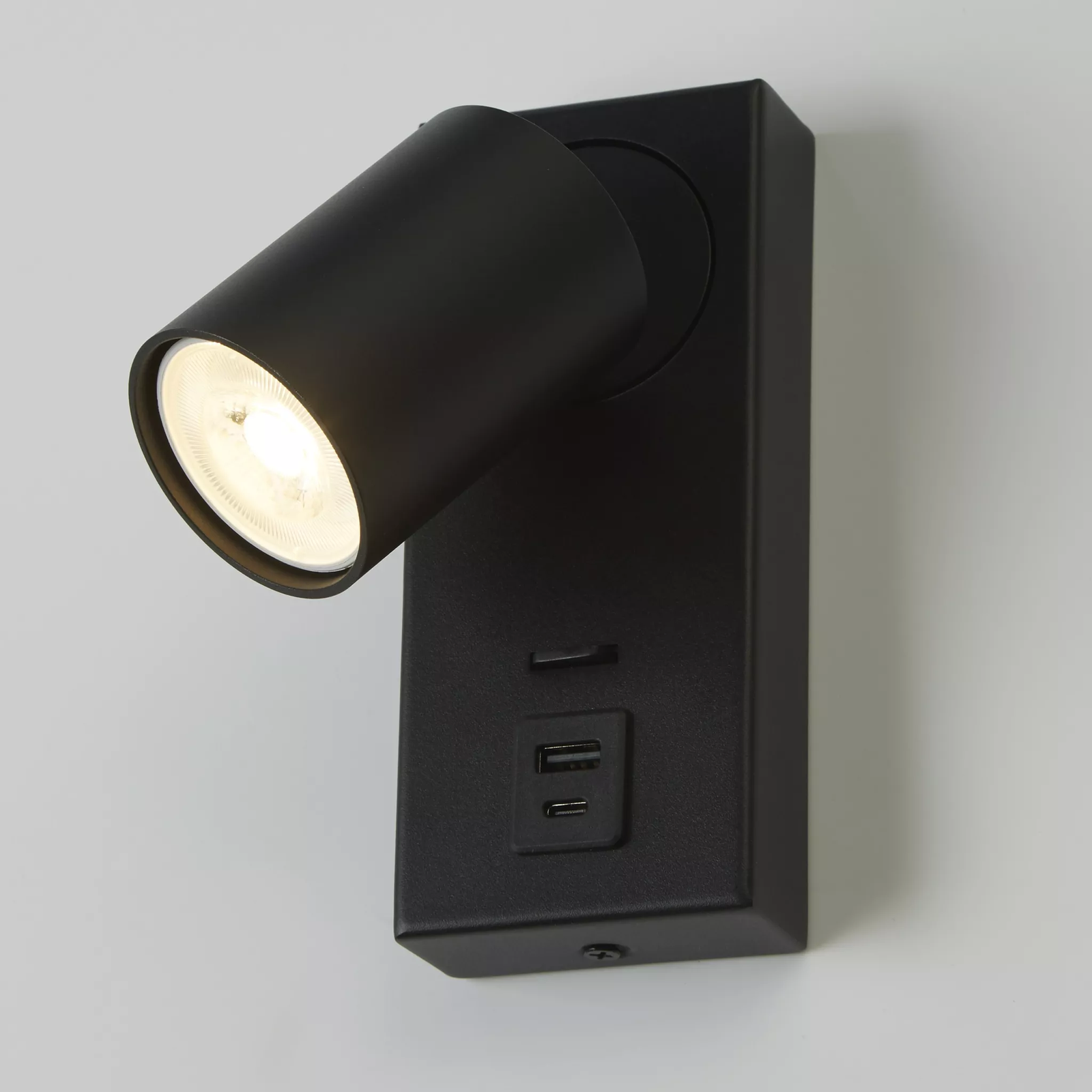 Sieninis šviestuvas SEARCHLIGHT - MOON 1 USB SWITCHED