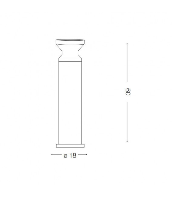 Lauko šviestuvas IDEAL LUX - TORRE PT1 H60