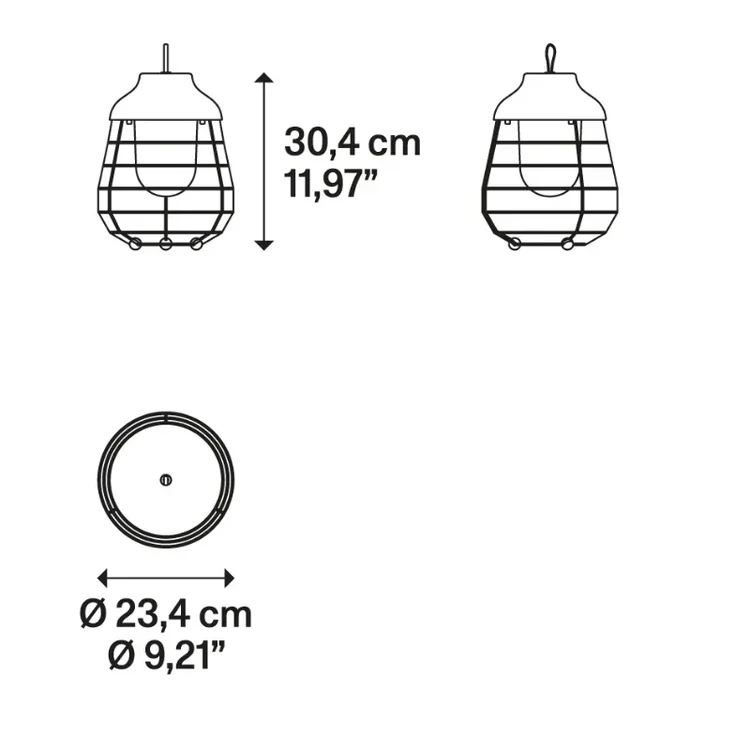 Pastatomas lauko šviestuvas LODES - STITCH SMALL - Image 6