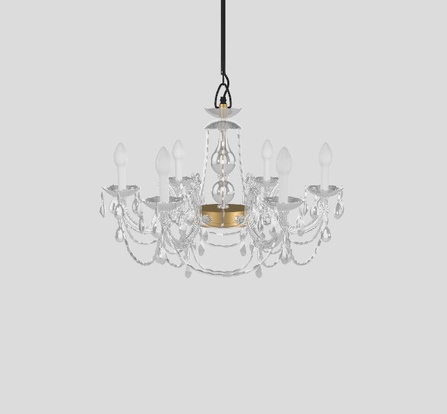 Pakabinamas lauko LED šviestuvas MASIERO - DRYLIGHT S6 WHITE